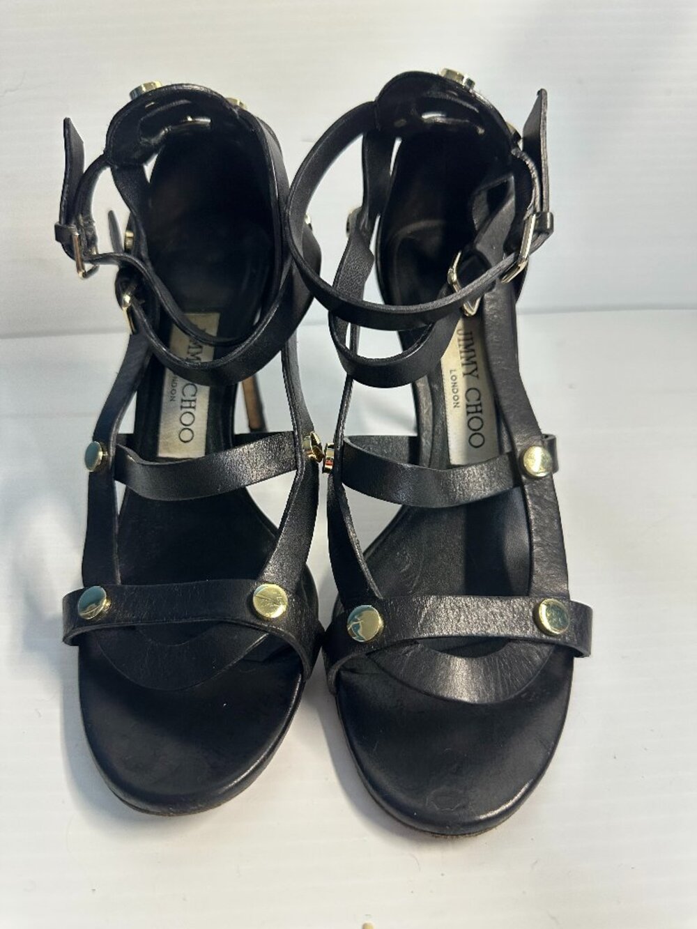 Jimmy Choo Strappy and Studded Heels